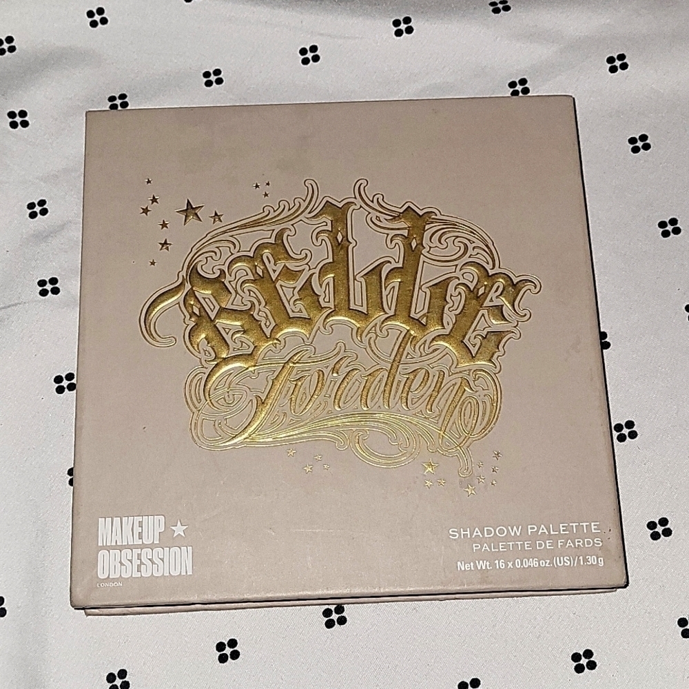 MAKEUP OBSESSION BELLE JORDEN EYESHADOW PALETTE NO BOX